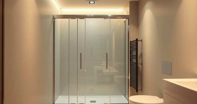 Box para banheiro sanfonado é a solução ideal para otimizar espaços pequenos e garantir estilo e funcionalidade.