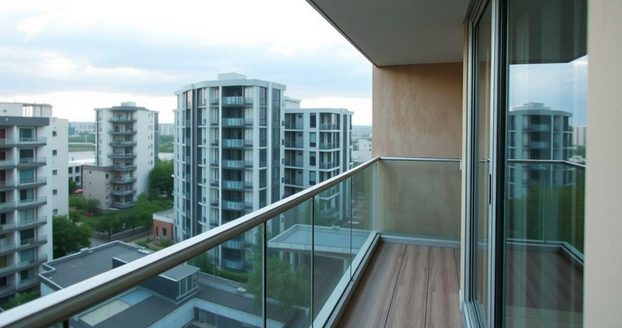 Como escolher o vidro ideal para sacada de apartamento